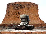 Buddha at Wat Mahathat, Ayutthaya